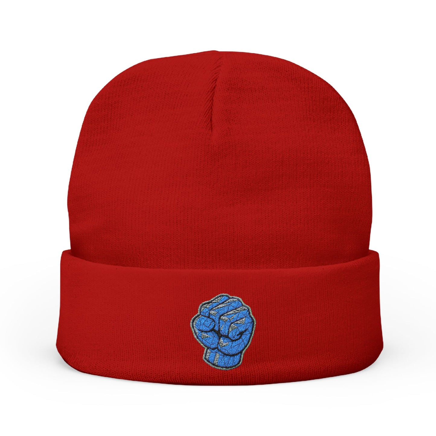 Diamond Fist Knit Beanie