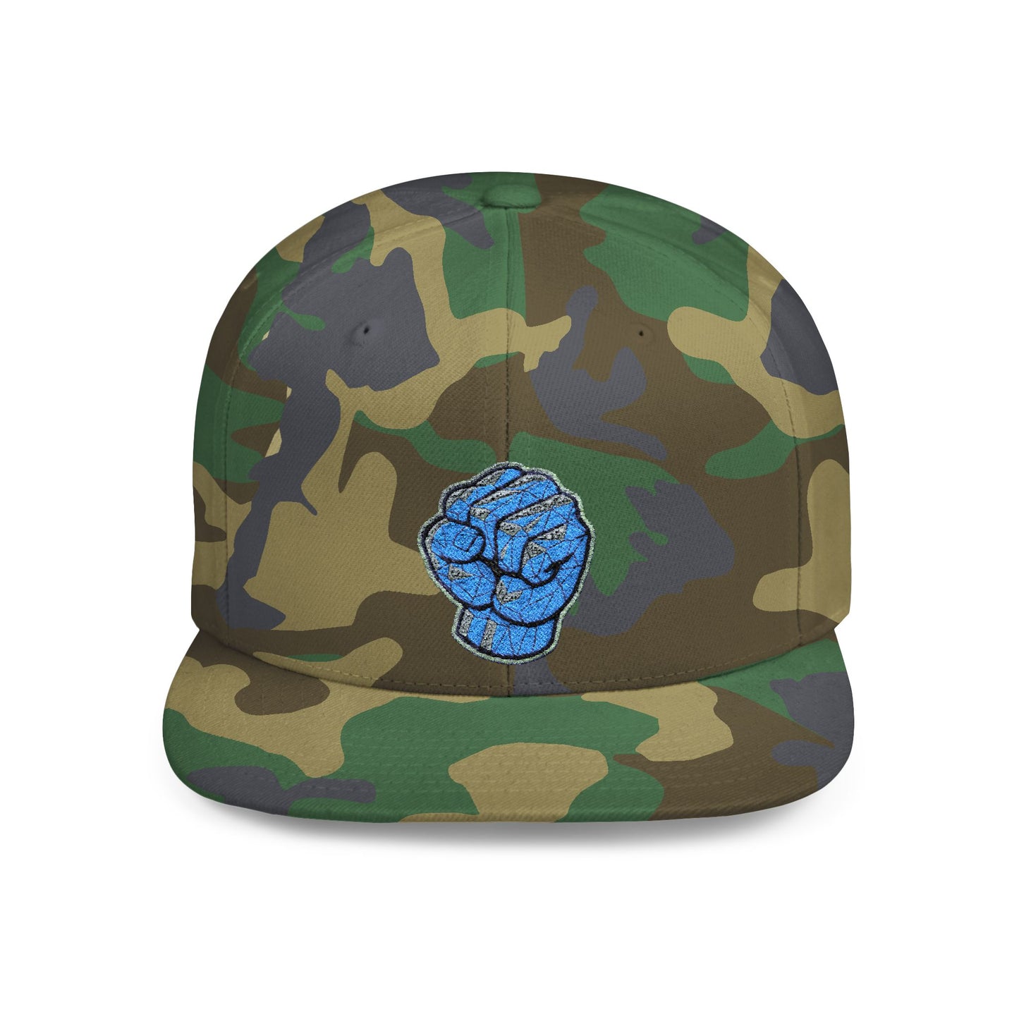 Diamond Fist Flat Bill Snapback